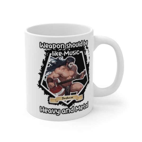Bardbarian - RPG Meme Mug (11 oz) - Image 2