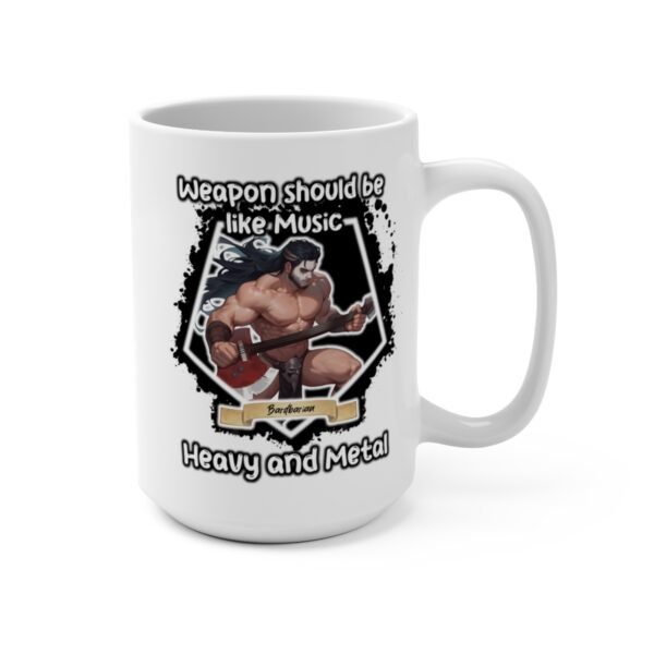 Bardbarian - RPG Meme Mug (15 oz) - Image 2