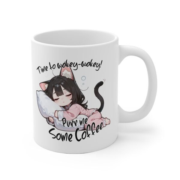 Purr me Some Coffee - Chibi Meme Mug