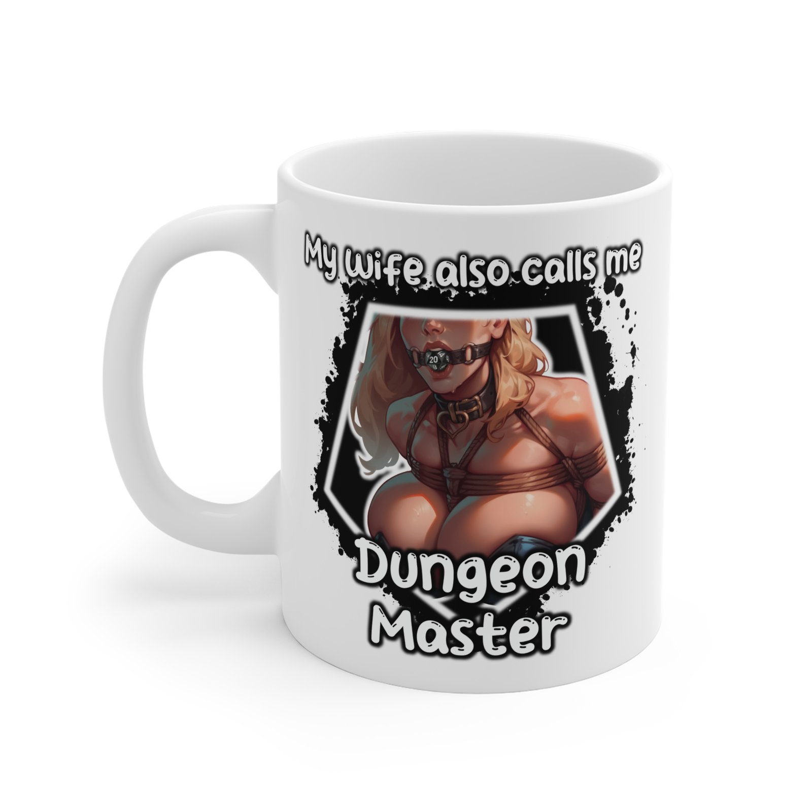 Dungeon Master's Wife - RPG Meme Mug - Image 2