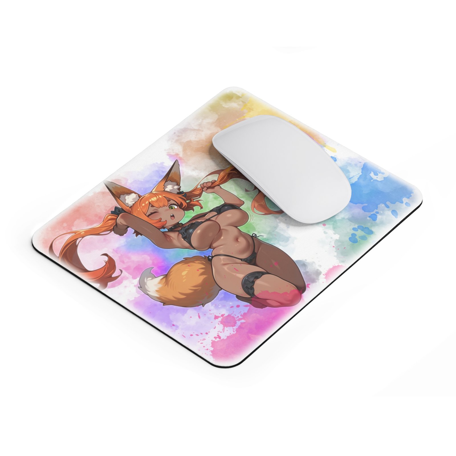Ecchi Fox - Anime Mouse Pad - Image 2