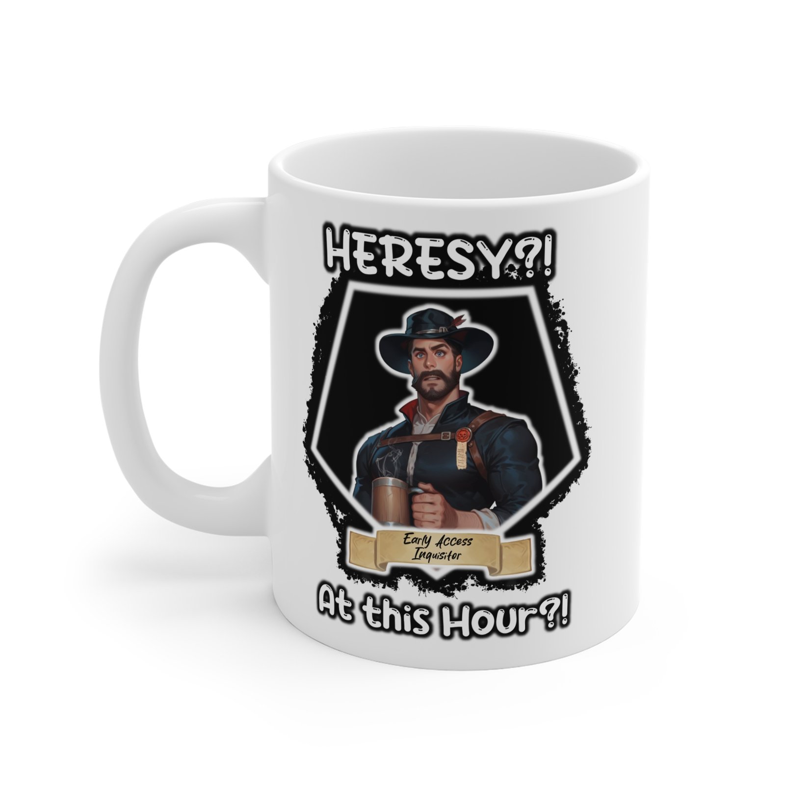 Early Access Inquisitor - RPG Meme Mug - Image 2