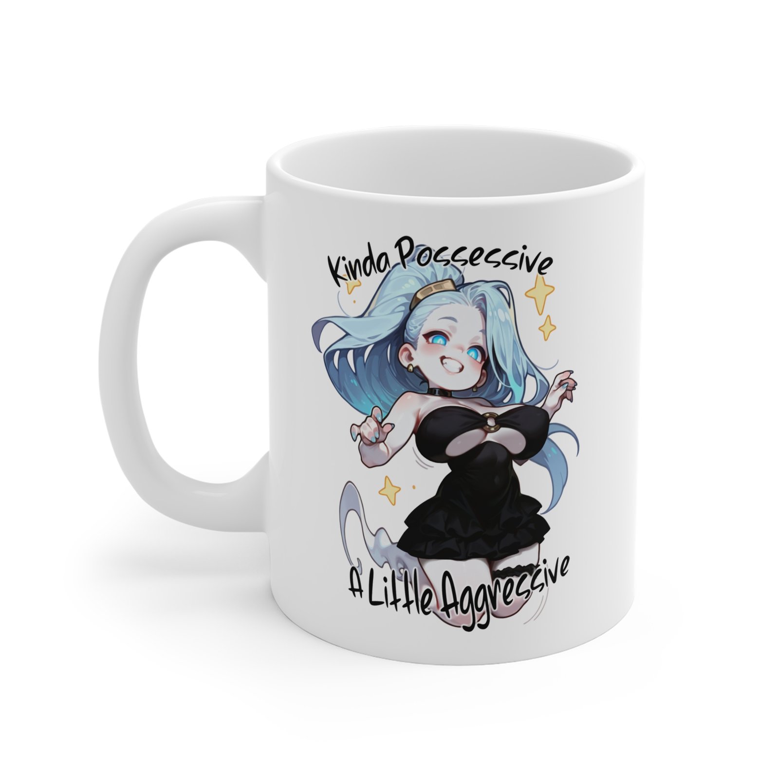 Possessive Ghostgirl - Cute Meme Mug - Image 2