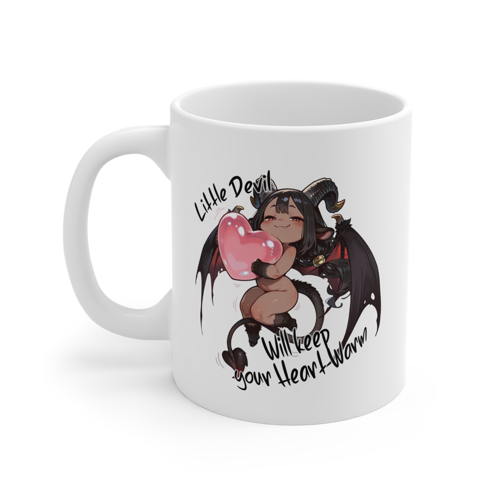 Little Devil - Chibi Meme Mug - Image 2