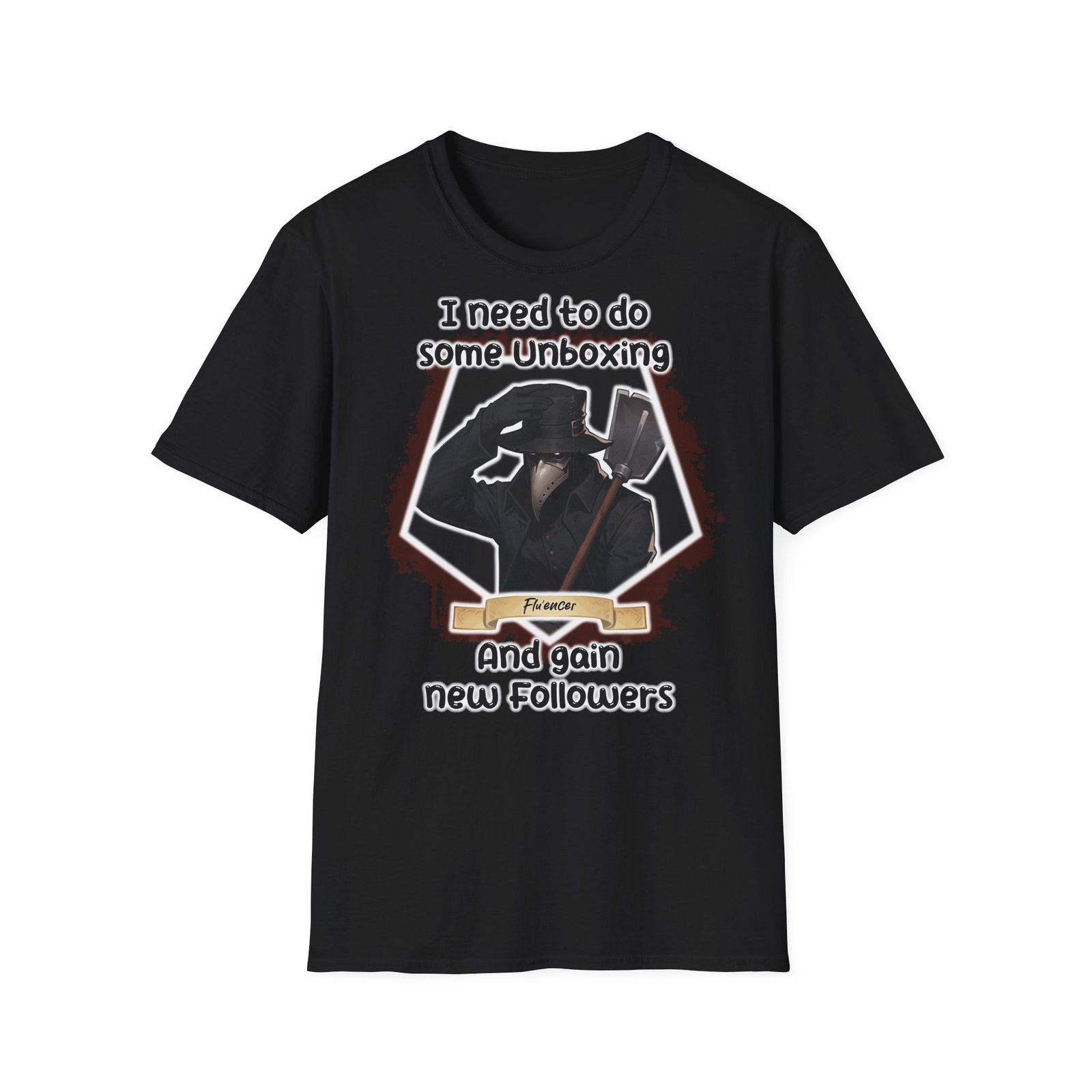 Fluencer - RPG Meme T-Shirt