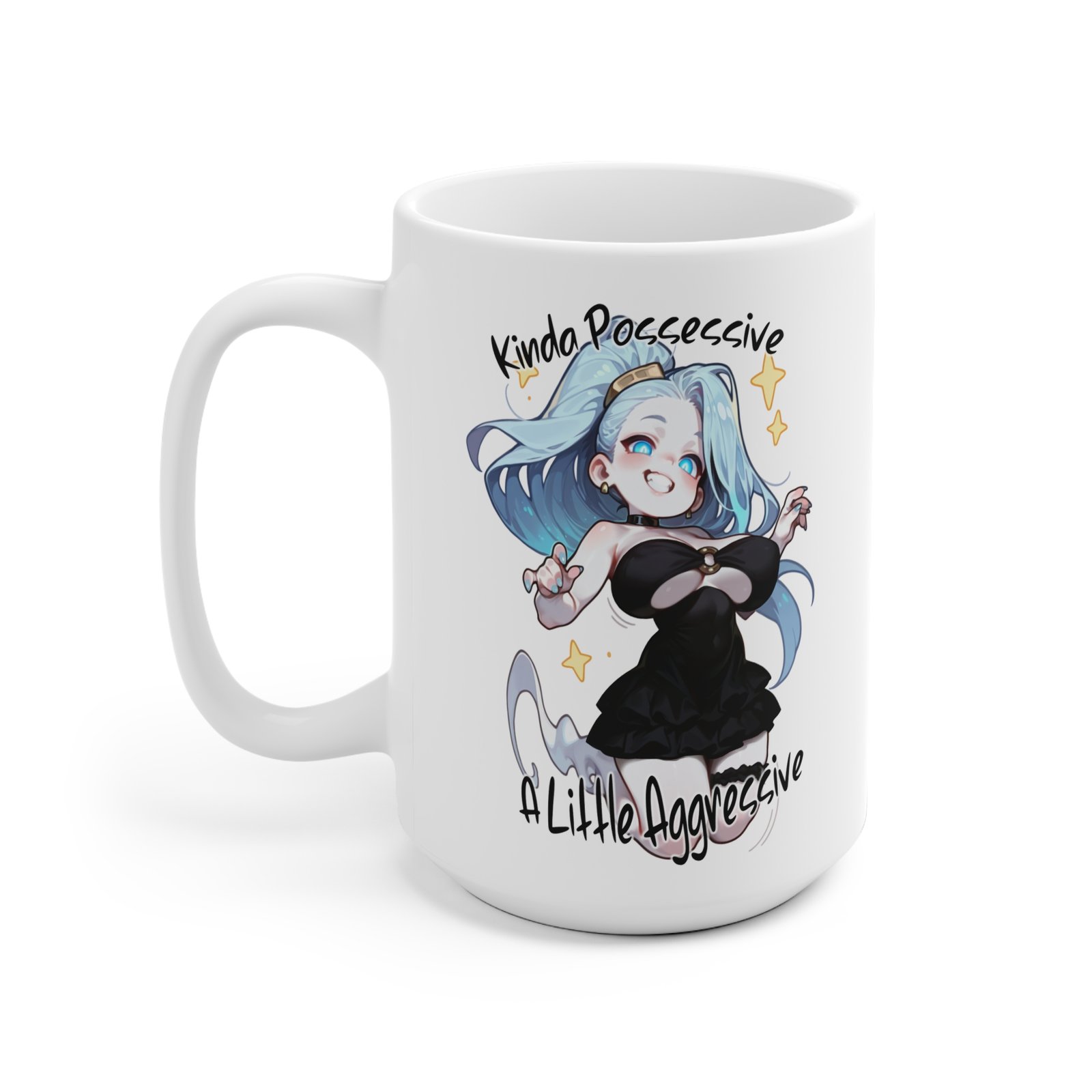 Possessive Ghostgirl - Cute Meme Mug - Image 4
