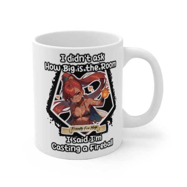 Friendly-Fire Mage - RPG Meme Mug