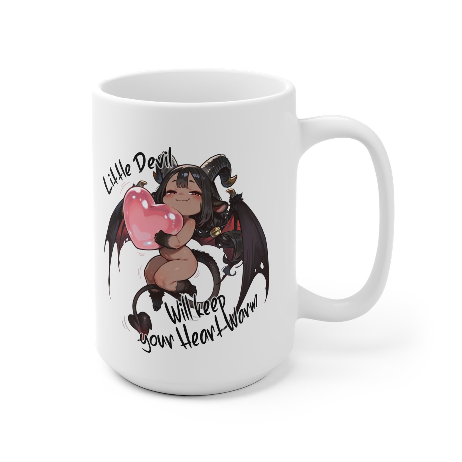 Little Devil - Chibi Meme Mug - Image 3